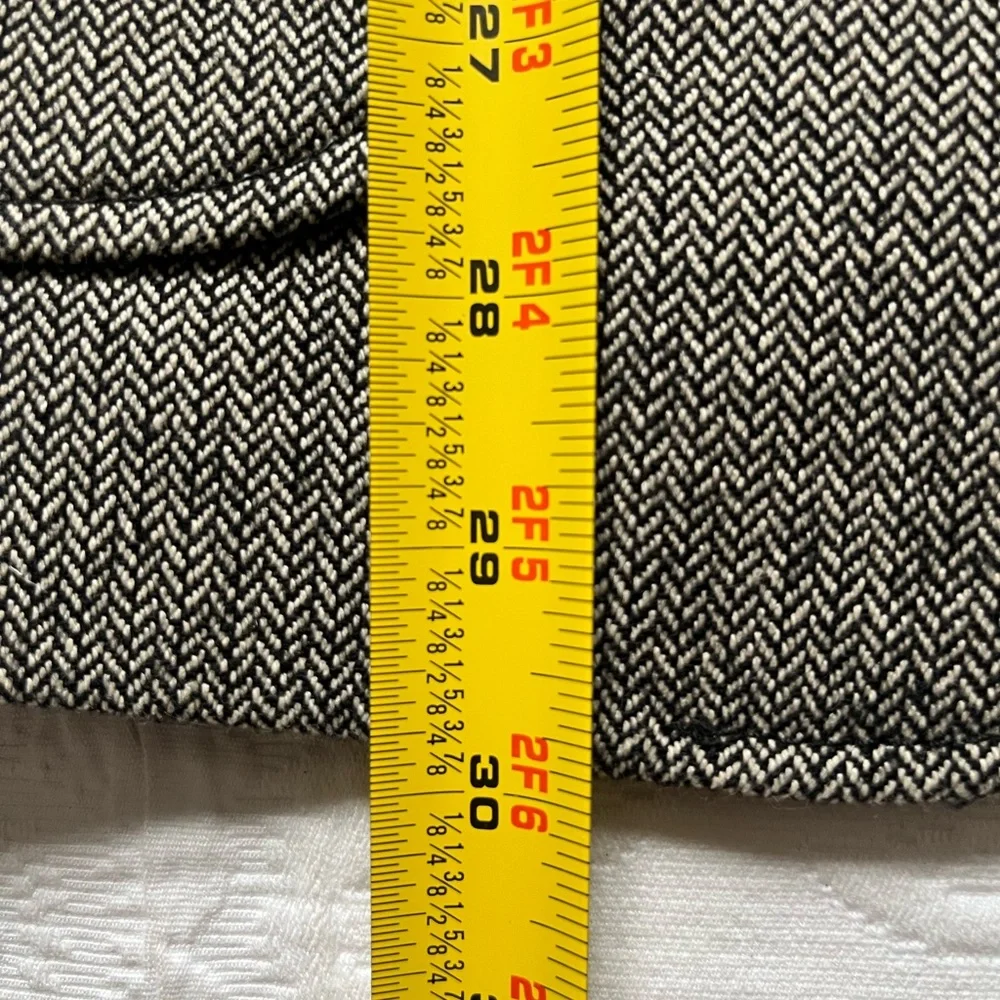Scotch & Soda Men’s LARGE Tweed Sport Jacket Blazer Herringbone Elbow Patches